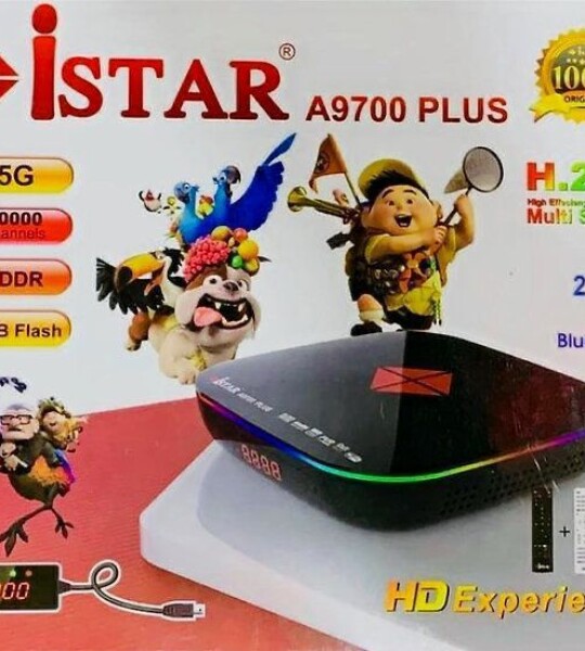 iStar Korea A9700 Plus Receiver + 12  Months Subscription Included